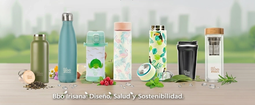 BBO. Botellas reutilizables