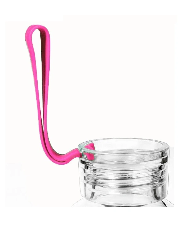 Asa de silicona rosa de repuesto para botella Bbo4 Irisana