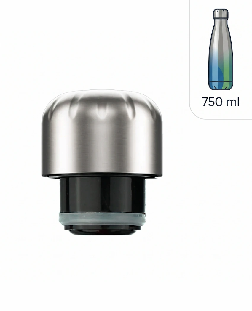 Tapón con junta de recambio para botella termo Bbo7 750ml Irisana