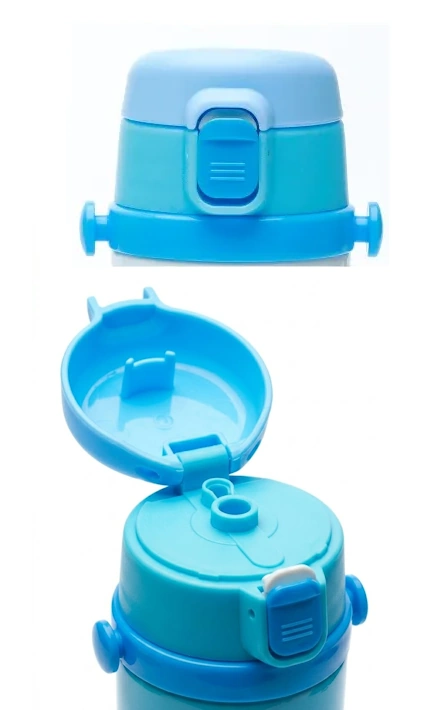 Tapa de repuesto azul para botella termo infantil Bbo8 Irisana 320ml