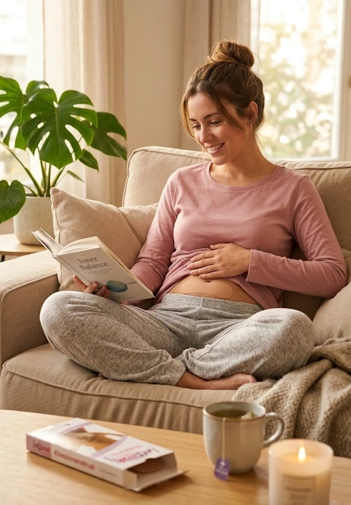 Kinesiology Tape Irisana para Dolores Menstruales - Con Turmalina