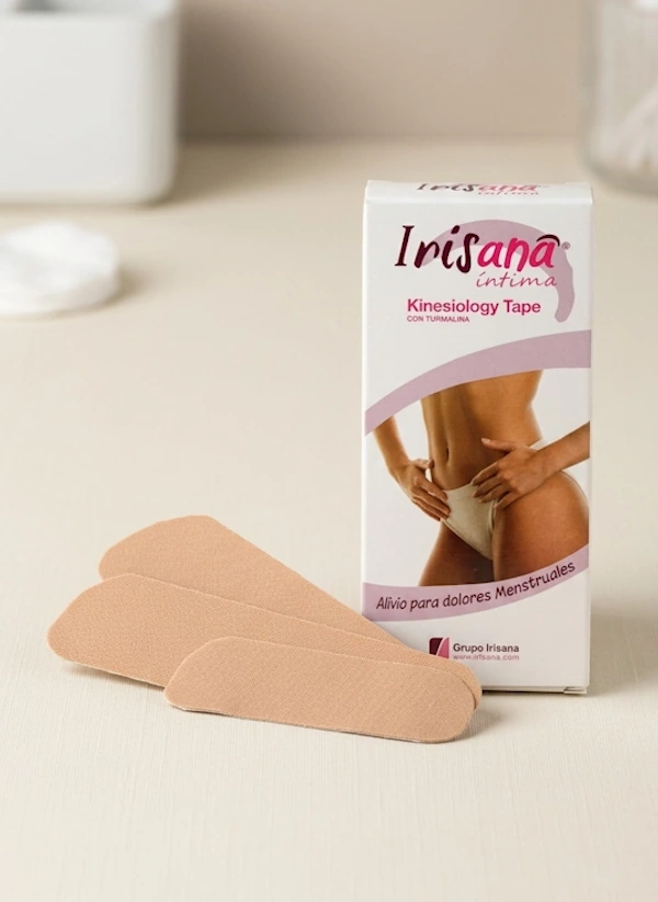 Kinesiology Tape Irisana para Dolores Menstruales - Con Turmalina