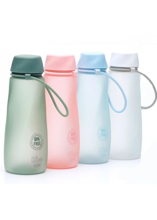 Botella Reutilizable BBO Irisana de Tritán - 550 ml