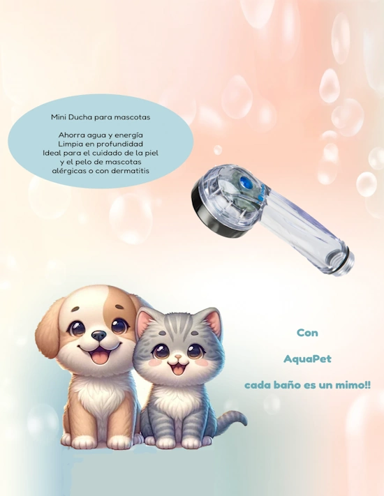 AquaPet Irisana - Mini Ducha para Mascotas