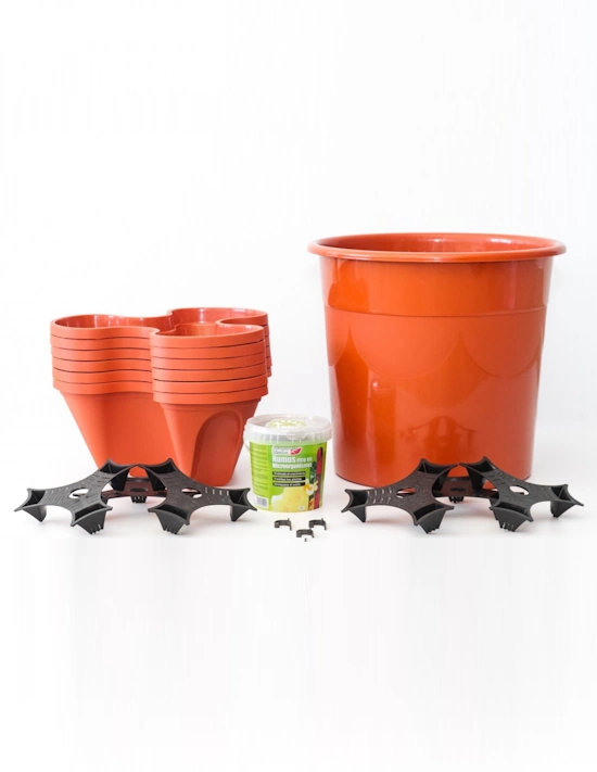 Mesa de Cultivo Vertical Básica EcoGarden Irisana