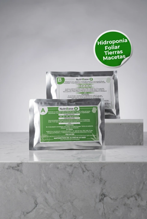 Nutribase A+B Irisana - Fertilizante Hidropónico Altamente Soluble